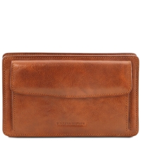 Herrentasche Handgelenktasche Denis Honig