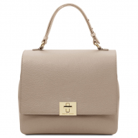 Tuscany Leather Handtasche "Silene" taupe
